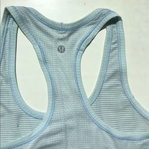 Light Blue Lululemon Swiftly Tank